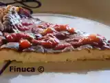 Receta Tarta de queso de burgos con salsa de fresas