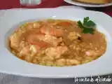 Receta Arroz caldoso con langostinos