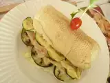 Receta Sándwich caliente de pollo thai con vegetales