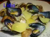Receta Patatas con chirlas y mejillones