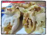 Receta Conchiglioni rellenos de carne