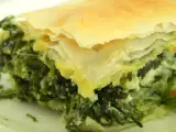 Receta Pastel de espinacas y feta / spanakópita