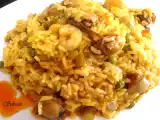 Receta Arroz con zamburiñas en salsa de vieira (fussioncook)