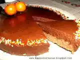Receta Tarta mousse de chocolate a la naranja