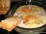 Receta Huevos cocotte al queso brie/ oeufs cocotte au fromage brie