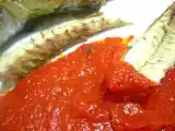 Receta Sarda al horno con tomate