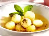 Receta Bolitas de manzana con té a la canela