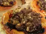 Receta Volovanes de morcilla y cebolla caramelizada