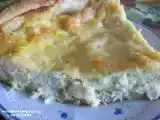 Receta Quiché de bacalao y gambas