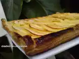 Receta Hojaldre de manzana con crema pastelera (paso a paso)