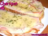 Receta Cherigan de jamón ahumado y queso