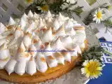 Receta Tarta sable bretón con crema de naranja
