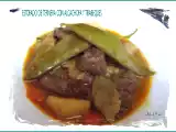 Receta Estofado de ternera con alcachofas y tirabeques