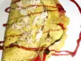 Receta Tortilla con verduras al horno, queso