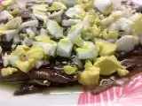 Receta Anchoas con cebolleta y huevo duro