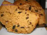 Receta Pan de tomate, queso y aceitunas negras