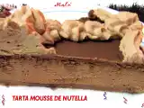 Receta Tarta mousse de nutella