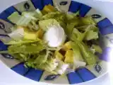 Receta Ensalada de lechuga y piña