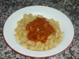 Receta Pasta con salsa de atún