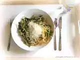 Receta Pasta con espárragos trigueros y parmesano
