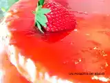 Receta Tarta mousse de queso con mermelada
