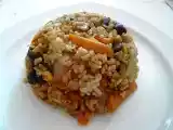 Receta Arroz integral basmati con zanahorias y shitakes