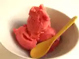 Receta Helado casero de fresas naturales con yogurt