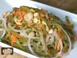 Receta Ensalada de judías verdes y almendras