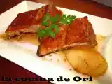 Receta Costillas de cerdo asadas con salsa barbacoa