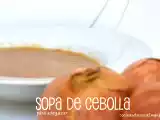Receta Sopa de cebolla para adelgazar