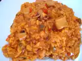 Receta Arroz meloso con chipirones en salsa de soja (fussioncook) +1 sorteo + 1 concurso