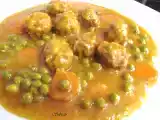 Receta Albondigas en salsa de cebolla y azafran (fussioncook) + cafes fortaleza