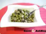 Receta Habas y guisantes con panceta picada