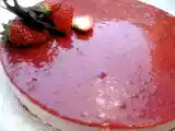 Receta Tarta mousse de fresas