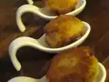 Receta 3 tapas, 3: croquetas de patata a las hierbas, rollitos de salmón y manzana y matrimonios