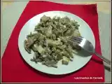 Receta Revuelto de tagarninas y champiñones