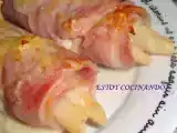 Receta Rollitos de york, queso y espárragos