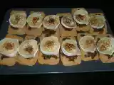 Receta Canapés de cebolla caramelizada.