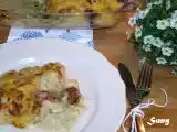 Receta Coliflor y brócoli gratinados con bechamel de cilantro y anchoas