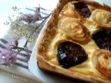Receta Quiche de higos confitados y queso de cabra