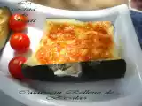 Receta Calabacín relleno de bacalao.