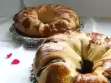 Receta Rosca rellena con merengue francés