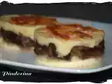 Receta Pastel de patata y champiñones