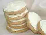 Receta Galletas de avena cubiertas de chocolate blanco