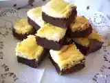 Receta Brownie de chocolate y queso