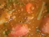 Receta Lentejas estofadas