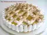 Receta Tarta de naranja, merengue italiano y almendra