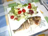 Receta Dorada a la plancha con ensalada