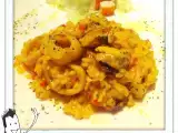 Receta Risotto de mejillones y calamares