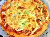 Receta Pizza de surimi y alcachofa